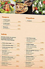 Euro-Pastaria menu