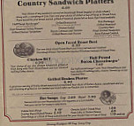 Cracker Barrel Old Country Store menu