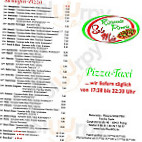 Pizzeria O' Sole Mio menu