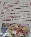 Brasserie Le Choucas menu