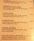 Les Raoudis menu