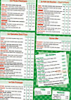 Saint Pizza menu