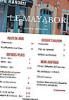 Le Mayabor menu