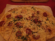 Kamin Das Flammkuchen food