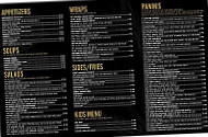 Panini Bistro menu