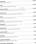 Le Comptoir 13 menu