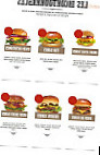 Mythic Burger menu