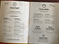 Bagel Corner menu