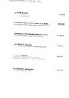 L'Eden Beach menu