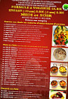 Kashmir Palace menu