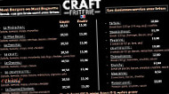 Craft menu