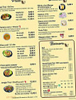 Jungle Thaï menu