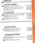 Le Rutsch menu