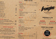 Les 2 Frangins menu