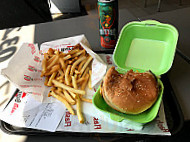 Flash Burger food
