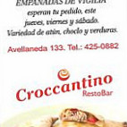 Croccantino Restobar menu