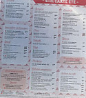 Courtepaille menu