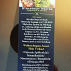 Strandgut Hoexter menu