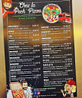 Chez La Pech' Pizza menu