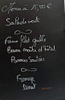 Le Chat Goulu menu