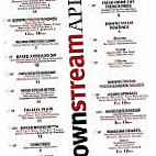 Downstream Restaurant & Lounge menu