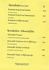 Schwimmbad menu