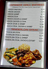 Golden Chicken menu