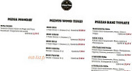 Wood Time Pizza Au Feu De Bois menu