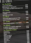 La Pause Dej menu
