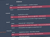 Auberge Des 3 Hameaux menu