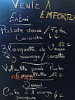 Le Borromee menu