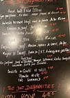 Le Chat Blanc menu