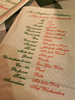 Trattoria Mediterranea menu