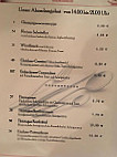 Gaststätte Saaletalbaude Kalte Schenke menu