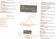 Le Brunch Bay Café menu