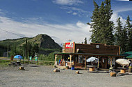 The coal mine campground outside