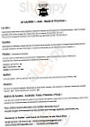 Le Gazebo menu