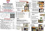 Emilie Sushi Bar menu