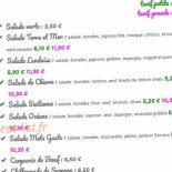 Mets Gusto Speisekarte