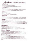 Sapori Italiani menu