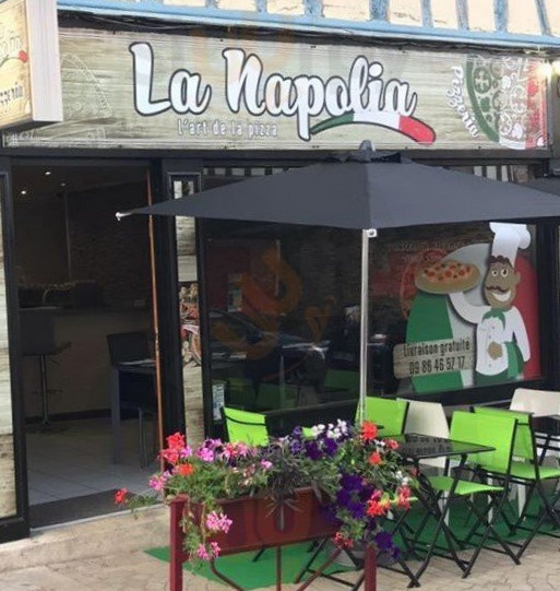 La Napolia Pizzeria de Pont de l Arche Carte