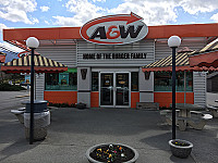 A & W Drive In Restaurant outside