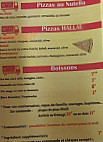Stephy Pizza menu
