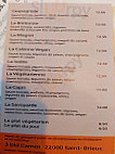 Caramel Et Compagnie menu