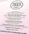 Le Truck Francais menu
