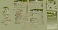 Iltis-Grill menu