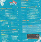 Roulotte Aloha menu