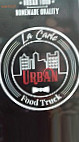 La Carte Urban menu