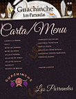 Guachinche Los Parrandas menu