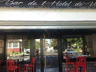 Bar de L'hotel de Ville Lourdes outside
